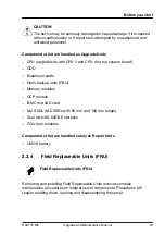 Preview for 23 page of Fujitsu PRIMERGY RX4770 M6 Upgrade And Maintenance Manual