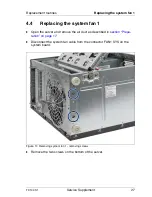 Предварительный просмотр 27 страницы Fujitsu PRIMERGY TX100 S1 Service Supplement Manual