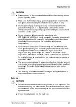 Preview for 25 page of Fujitsu PRIMERGY TX100 S2 Operating Manual