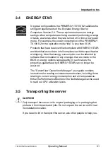 Preview for 31 page of Fujitsu PRIMERGY TX100 S2 Operating Manual