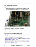 Предварительный просмотр 182 страницы Fujitsu PRIMERGY TX120 S3 Upgrade And Maintenance Manual