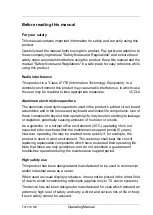 Preview for 3 page of Fujitsu PRIMERGY TX1310 M3 Operating Manual