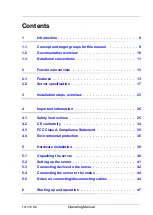 Preview for 5 page of Fujitsu PRIMERGY TX1310 M3 Operating Manual