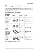 Preview for 23 page of Fujitsu PRIMERGY TX1310 M3 Upgrade And Maintenance Manual