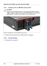 Preview for 148 page of Fujitsu PRIMERGY TX1320 M4 Upgrade And Maintenance Manual