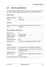 Предварительный просмотр 23 страницы Fujitsu PRIMERGY TX1330 M2 Operating Manual