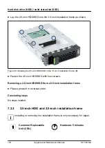 Предварительный просмотр 178 страницы Fujitsu PRIMERGY TX1330 M4 Upgrade And Maintenance Manual