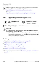 Предварительный просмотр 342 страницы Fujitsu PRIMERGY TX1330 M4 Upgrade And Maintenance Manual