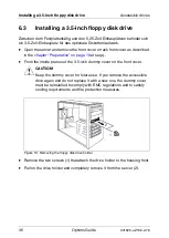 Preview for 36 page of Fujitsu PRIMERGY TX150 S4 Options Manual