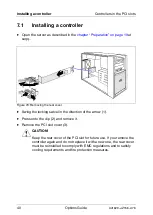 Preview for 40 page of Fujitsu PRIMERGY TX150 S4 Options Manual