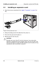 Preview for 58 page of Fujitsu PRIMERGY TX150 S6 Options Manual