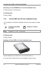 Предварительный просмотр 170 страницы Fujitsu PRIMERGY TX2550 M5 Upgrade And Maintenance Manual