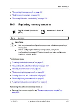 Предварительный просмотр 405 страницы Fujitsu PRIMERGY TX2550 M5 Upgrade And Maintenance Manual