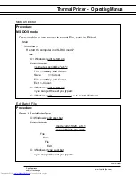 Preview for 3 page of Fujitsu Printer User Manual