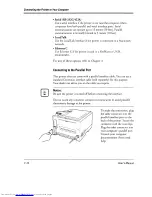 Предварительный просмотр 28 страницы Fujitsu PrintPartner 10V User Manual