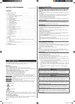 Preview for 2 page of Fujitsu R410A Installation Manual