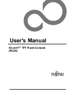 Preview for 1 page of Fujitsu RC25 User Manual