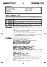 Preview for 2 page of Fujitsu RDG22LMLA Operating Manual