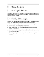 Preview for 15 page of Fujitsu RDX USB 3.0 QuikStor Drive Operating Manual