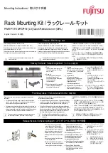 Preview for 1 page of Fujitsu RMK-F1 DROP-IN QRL Mounting Instructions