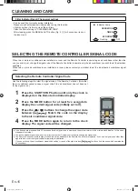 Предварительный просмотр 16 страницы Fujitsu RSG18LFCA Operating Manual