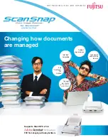 Preview for 1 page of Fujitsu S500M - ScanSnap - Document Scanner Brochure & Specs