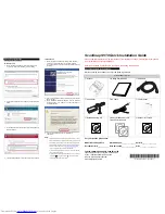 Fujitsu S510 - ScanSnap - Document Scanner Quick Installation Manual preview