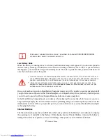 Preview for 72 page of Fujitsu S6510 - LifeBook - Core 2 Duo GHz User Manual