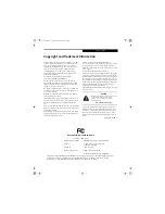 Preview for 3 page of Fujitsu S7110 - LifeBook - Core 2 Duo 1.83 GHz User Manual