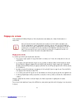 Предварительный просмотр 39 страницы Fujitsu S7220 - LifeBook - Core 2 Duo 2.4 GHz (French) Manual D'Utilisation