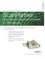 Fujitsu ScanPartner 93GX Specifications preview