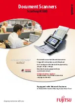 Fujitsu ScanSnap N1800 Brochure & Specs предпросмотр