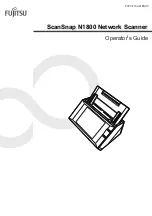 Preview for 1 page of Fujitsu ScanSnap N1800 Operating Manual