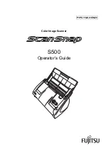 Предварительный просмотр 1 страницы Fujitsu ScanSnap S500 Operator'S Manual