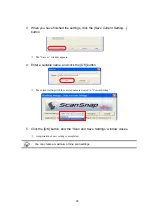 Предварительный просмотр 27 страницы Fujitsu ScanSnap Upgrade User Manual