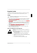 Preview for 3 page of Fujitsu SCENIC6511 Operating Manual