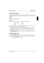 Предварительный просмотр 7 страницы Fujitsu SCENIC6511 Operating Manual