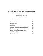 Предварительный просмотр 5 страницы Fujitsu SCENICVIEW P17-3P Operating Manual