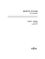 Предварительный просмотр 1 страницы Fujitsu SERVIS IP-KVM User Manual