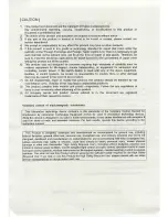 Preview for 2 page of Fujitsu Servis Multi FS-1004MT User Manual