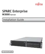 Preview for 1 page of Fujitsu SPARC Enterprise M3000 Installation Manual