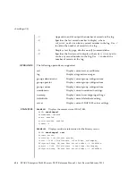 Предварительный просмотр 440 страницы Fujitsu SPARC Enterprise M3000 Xscf Reference Manual