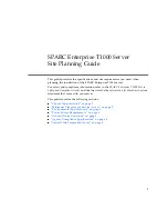 Preview for 15 page of Fujitsu SPARC ENTERPRISE T1000 Site Planning Manual