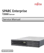 Preview for 1 page of Fujitsu SPARC Enterprise T2000 Service Manual