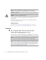 Предварительный просмотр 58 страницы Fujitsu SPARC Enterprise T5140 Installation Manual