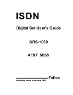 Fujitsu SRS-1050 User Manual preview