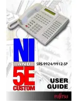 Fujitsu SRS-9912-SP User Manual preview