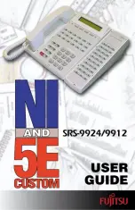 Preview for 1 page of Fujitsu SRS-9912 User Manual