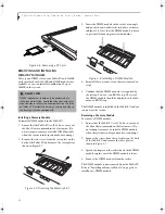 Предварительный просмотр 36 страницы Fujitsu Stylistic 4120 User Manual