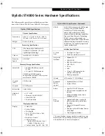 Предварительный просмотр 45 страницы Fujitsu Stylistic 4120 User Manual